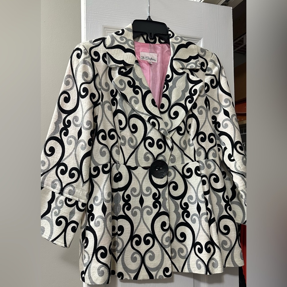 3 Sisters Multi Blazer M